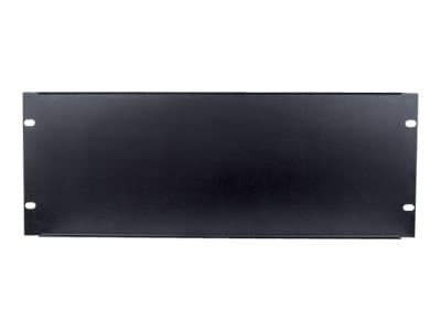 Intellinet 19" Blank Panel, 4U, Black - Täckpanel - RAL 9005 - 4U - 19"