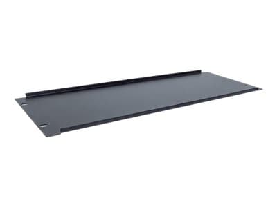 Intellinet 19" Blank Panel, 4U, Black - Täckpanel - RAL 9005 - 4U - 19"