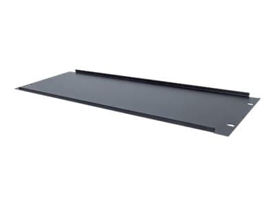 Intellinet 19" tyhjä paneeli, 4U, musta - Tomt-paneeli - RAL 9005 - 4U - 19"