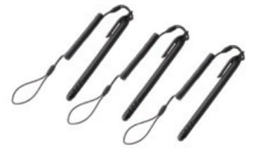 Motorola - Håndholdt penn (en pakke 3) - for Symbol TC70; Zebra TC52-HC, TC70X, TC75, TC75X, TC77, TC8000 Premium, TC8000 Standard