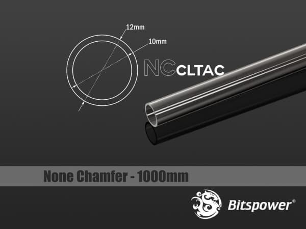 Bitspower BP-NCCLT12AC-L1000, Rør, Gjennomsiktig, 1,2 cm, 100 cm