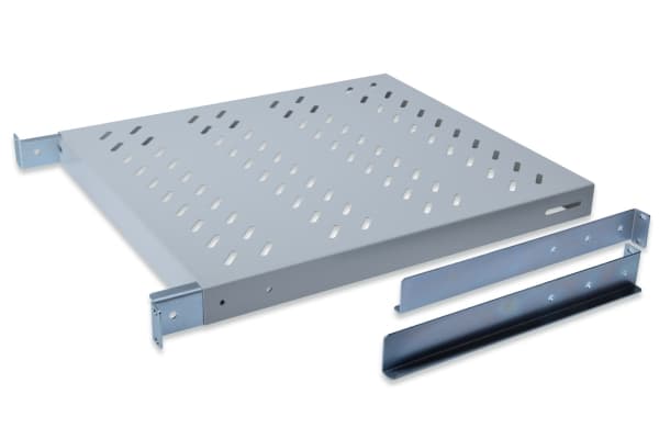 Digitus DN-97646 - Hylla för rack - ljusgrå, RAL 7035 - 1U - 19"