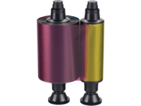 Evolis Color Ribbon - Farge (cyan, magenta, gul, svart) - skriverbånd (farge) - for Evolis Dualys, Dualys Basic, Dualys Mag ISO, Primacy 2