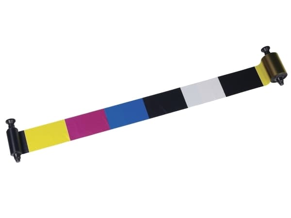 Evolis Color Ribbon - Farge (cyan, magenta, gul, svart) - skriverbånd (farge) - for Evolis Dualys, Dualys Basic, Dualys Mag ISO, Primacy 2