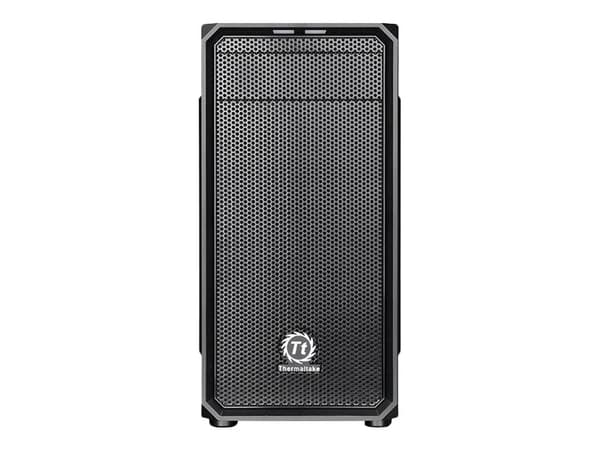 Thermaltake Versa H15 - Tower - micro ATX - ingen strømforsyning (PS/2) - svart - USB/lyd