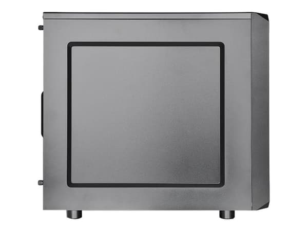 Thermaltake Versa H15 - Tower - micro ATX - ingen strømforsyning (PS/2) - svart - USB/lyd