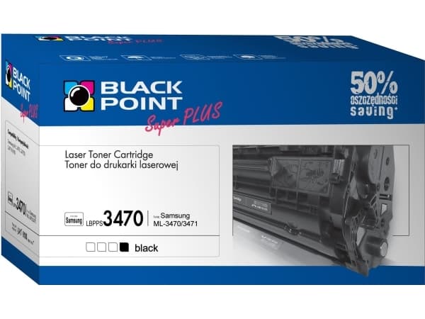 Black Point LBPPS3470, 6100 sivua, Musta, 1 kpl