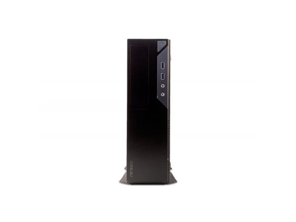 Antec VSK 2000-U3 - SFF - micro ATX - ingen strømforsyning - svart - USB/lyd