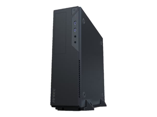 Antec VSK 2000-U3 - SFF - micro ATX - ingen strømforsyning - svart - USB/lyd Sort