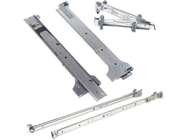 Dell ReadyRails Static - Sats med stativskenor - 1U - för PowerEdge R320, R330, R340, R360, R430, R440, R450, R630, R640, R6415, R650, R660, T150