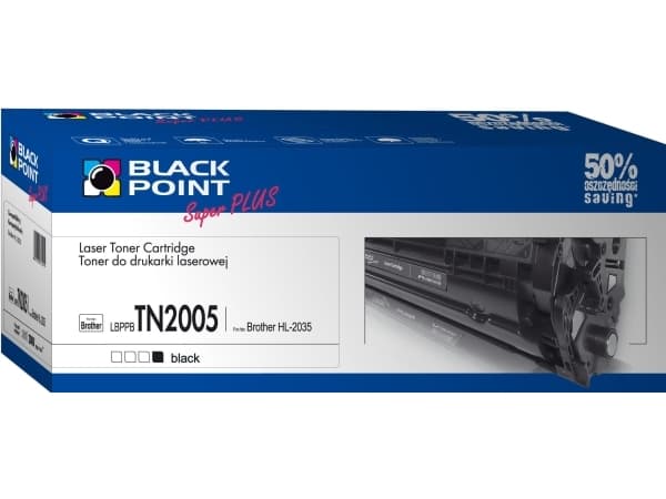 Black Point LBPPBTN2005, 2200 sivua, Musta, 1 kpl