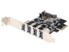 IO Sunix PCIe 4x USB 3.0 (USB4300N) detaljhandel