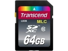 Transcend - Flash-minneskort - 64 GB - Class 10 - SDXC
