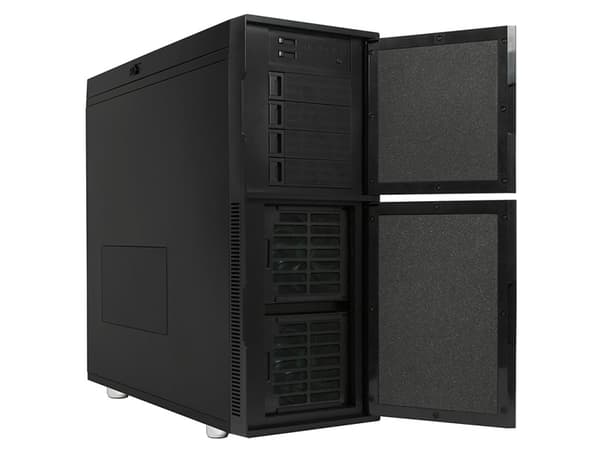 Nanoxia Deep Silence 6 - Tower - HPTX - ingen strömförsörjning - antracit - USB/ljud