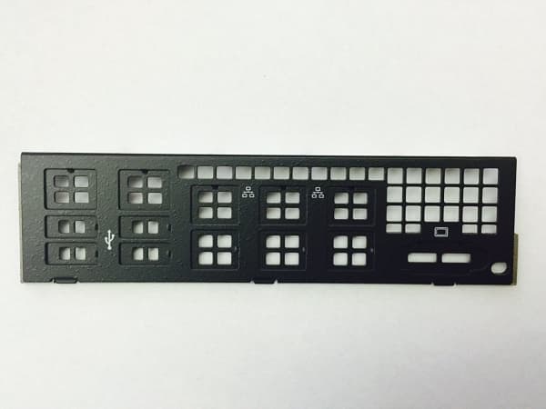 Supermicro MCP-260-00085-0B, I/O-suojus, Metalli, Musta, X10SDV-F/TLN4F, 1 kpl