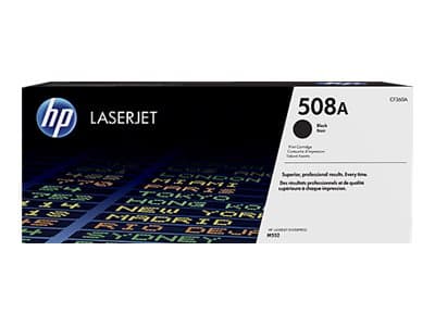 HP 508A, alkuperäinen musta LaserJet-värikasetti, 6000 sivua, Musta, 1 kpl