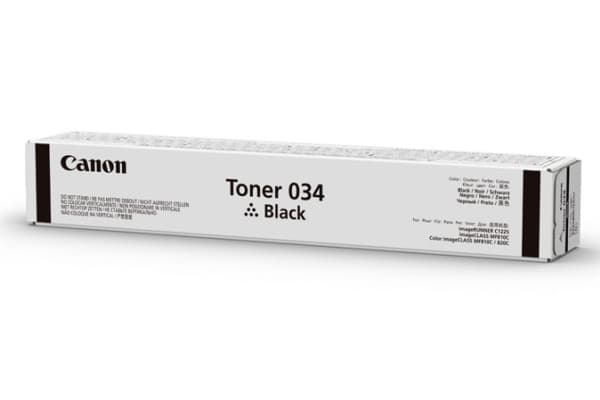 Canon 034 - Svart - original - tonerkassett - för ImageCLASS MF810Cdn, MF820Cdn; imageRUNNER C1225, C1225iF