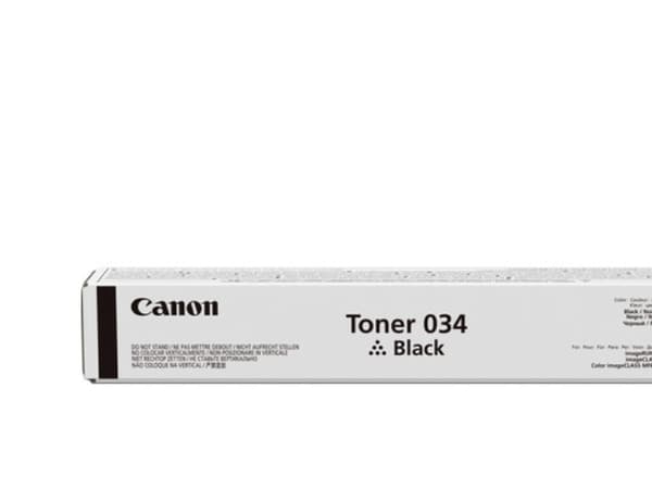 Canon 034 - Svart - original - tonerkassett - för ImageCLASS MF810Cdn, MF820Cdn; imageRUNNER C1225, C1225iF
