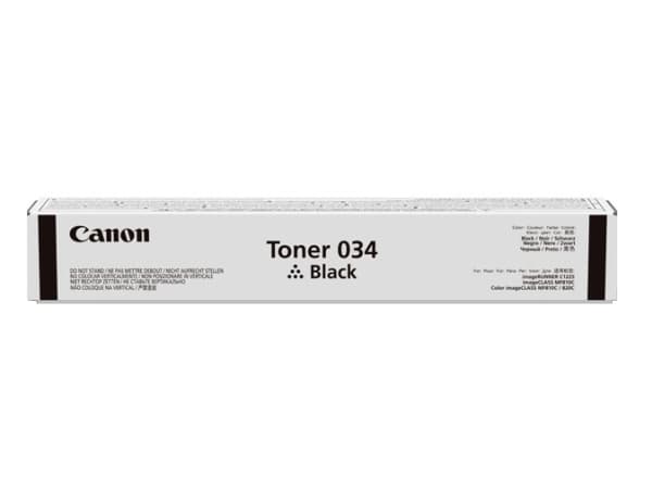Canon 034 - Svart - original - tonerpatron - for ImageCLASS MF810Cdn, MF820Cdn; imageRUNNER C1225, C1225iF