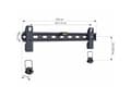 Pikkukuva 5 / 5: Techly ICA-PLB 139M, 58,4 cm (23"), 139,7 cm (55"), 50 kg, 400 x 400 mm, 400 x 400 mm, Musta