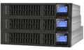 Miniatyrbilde 4 av 5: PowerWalker VFI 1000CRM LCD, Dobbeltkonvertering (Online), 1 kVA, 800 W, Sinus, 110 V, 300 V