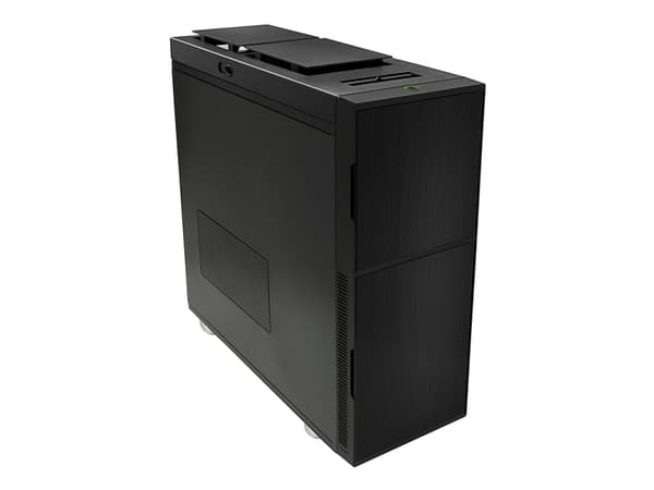 Nanoxia Deep Silence 6 Rev. B Dark Black, Full Tower, PC, Musta, ATX, EATX, HPTX, mikro ATX, Mini-ATX, XL-ATX, Muovi, Terästä, 20 cm