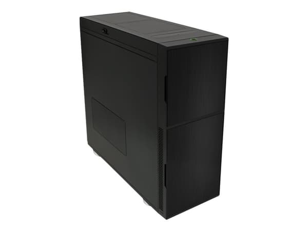 Nanoxia Deep Silence 6 - Tower - HPTX - ingen strömförsörjning - dark black - USB/ljud Svart
