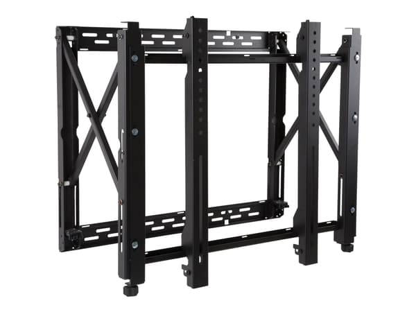 Peerless-AV SmartMount Full Service Video Wall Mount with Quick Release DS-VW795-QR - Monteringssett (veggmontering) - for flatpanel - svart pulverja