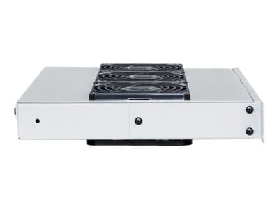 Intellinet 3-Fan Ventilation Unit for 19" Racks, 1U, Grey - Fläktbricka för stativ - med 3 kylfläktar - AC 220/240 V - grå, RAL 7035 - 1U - 19"