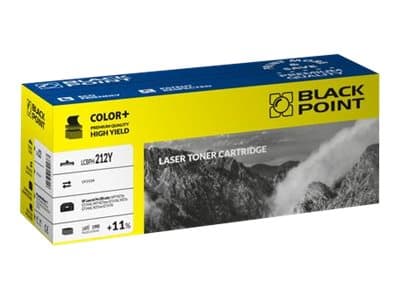 Black Point LCBPH212Y - Gul - kompatibel - tonerpatron (alternativ for: HP CF212A) - for HP LaserJet Pro 200 M251n, 200 M251nw, 200 M276nw, MFP M276n