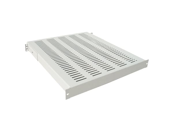 LogiLink SF1H45G, Grå, 100 kg, 1U, 483 mm, 400 mm, 2,95 kg