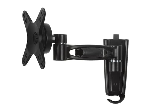 B-Tech Pop-Out Flat Screen Wall Mount, 106.7 cm (42"), 25 kg, 75 x 75 mm, 200 x 200 mm, Black