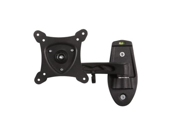 B-Tech Pop-Out Flat Screen Wall Mount, 106.7 cm (42"), 25 kg, 75 x 75 mm, 200 x 200 mm, Black