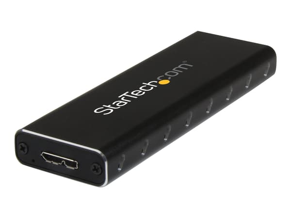 StarTech.com SM2NGFFMBU33, SSD-kotelo, M.2, M.2, 6 Gbit/s, USB-liitettävyys, Musta