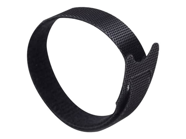 Cablexpert - Berøringsholdestrimmel - 21 cm - svart (en pakke 100)