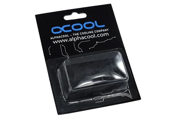 Alphacool - Armatur for væskekjølesystem - mørkesvart