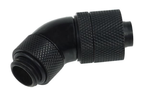 Alphacool - Armatur for væskekjølesystem - mørkesvart