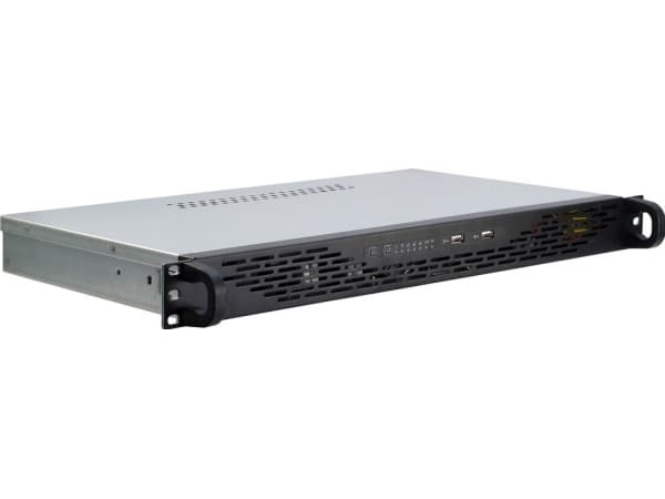 Inter-Tech IPC 1U-K-125L - Rackmonterbar - 1U - mini-ITX - ingen strømforsyning - USB