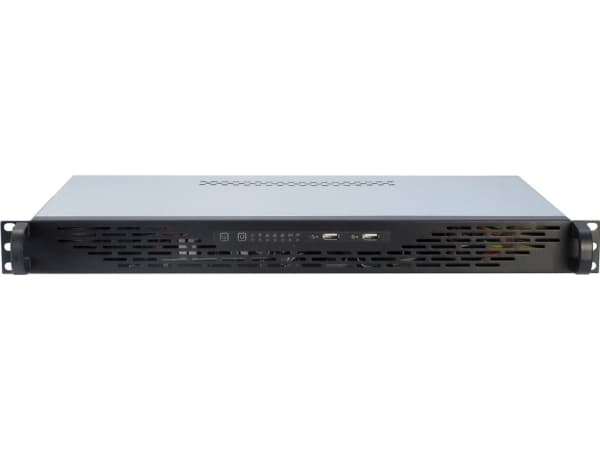 Inter-Tech IPC 1U-K-125L - Rackmonterbar - 1U - mini-ITX - ingen strømforsyning - USB
