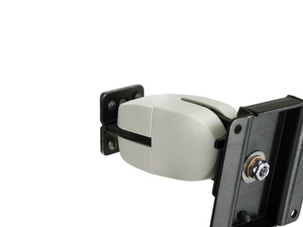 Ergotron 100 Series - Monteringssett (dobbel dreietapp) - for flatpanel - grå, svart - skjermstørrelse: inntil 32"