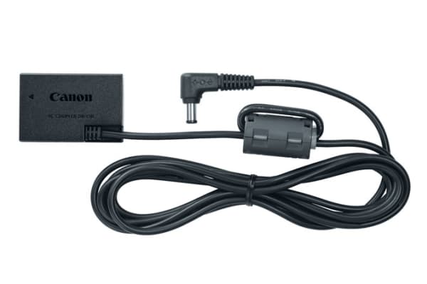 Canon DR-E18 - DC-kopplare - för EOS 200, 750, 77, 8000, 850, 9000, Kiss X10, Kiss X8i, Kiss X9, Rebel SL2, Rebel T8i