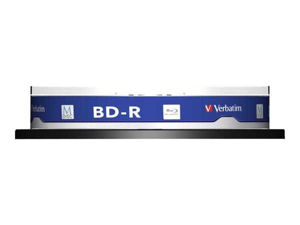 Verbatim M-Disc - 10 x BD-R - 25 GB 4x - blekkstråleskrivbar overflate - spindel