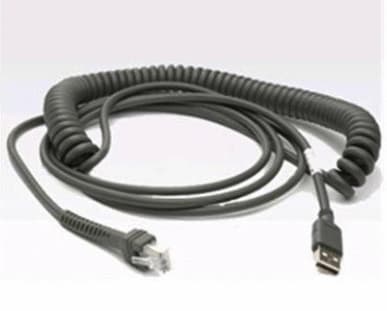Zebra - Strømforsynt USB-kabel - USB PlusPower (12 V) (hann) - 12 V - 2.13 m - for Symbol DS7708-SR; Zebra DS7708-SR