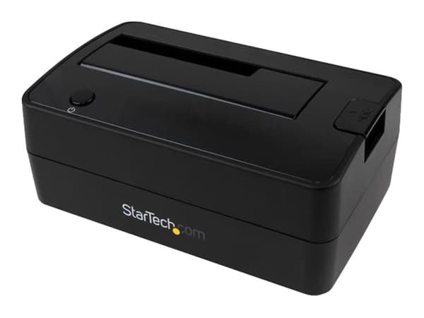 StarTech.com USB 3.1 (10Gbps) Single-Bay Dock for 2.5"/3.5" SATA SSD/HDD - USB 3.1 Hard Drive Docking Station with UASP (SDOCKU313) - Diskkontroller