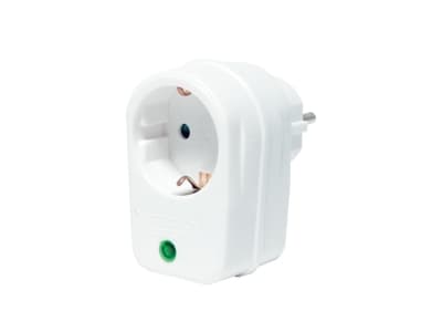 LogiLink PA0078, 230 V, 50 - 60 Hz, 16 A, Hvit, 3500 W, Hankjønn/hunkjønn