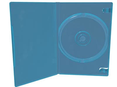 MediaRange BOX38-50, Blu-ray-kotelo, 1 levyt, Sininen, Muovi, 120 mm, 134 mm