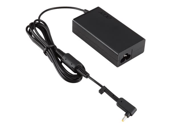 Acer - Strömadapter - 65 Watt - Europa - för Aspire R 15 (65 Watt); Aspire V 13 (65 Watt); Chromebook 11 (65 Watt); 15 (65 Watt); Swift 3 (65 Watt)