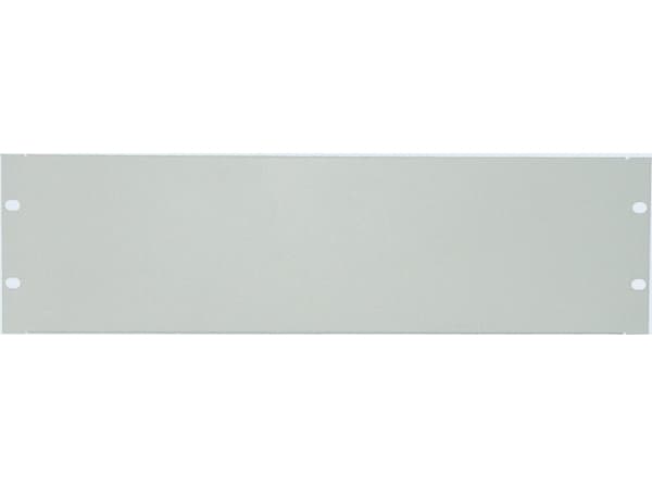 Intellinet 19" Blank Panel, 4U, Grey - Tomt panel - grå, RAL 7035 - 4U - 19"