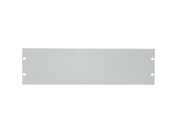 Intellinet 19" Blank Panel, 4U, Grey - Tomt panel - grå, RAL 7035 - 4U - 19"