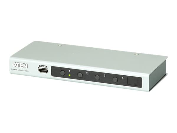 ATEN VS481B - Video/audio switch - 4 x HDMI - stasjonær